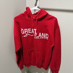 Red Alaska Sweater